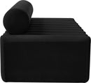 Melody Black Velvet Sofa - NY Furniture Direct (NY)