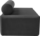 Melody Grey Velvet Sofa - NY Furniture Direct (NY)
