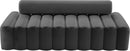 Melody Grey Velvet Sofa - NY Furniture Direct (NY)