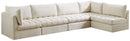 Jacob Cream Velvet Modular Sectional - NY Furniture Direct (NY)