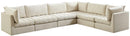 Jacob Cream Velvet Modular Sectional - NY Furniture Direct (NY)