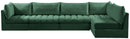 Jacob Green Velvet Modular Sectional - NY Furniture Direct (NY)