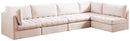 Jacob Pink Velvet Modular Sectional - NY Furniture Direct (NY)