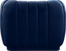 Dixie Navy Velvet Chair