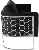 Casa Black Velvet Sofa - NY Furniture Direct (NY)