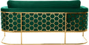 Casa Green Velvet Sofa - NY Furniture Direct (NY)