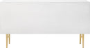 Modernist White Gloss Dresser