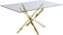Xander Gold Dining Table - NY Furniture Direct (NY)