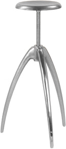 Clara Silver Counter/Bar Stool - NY Furniture Direct (NY)
