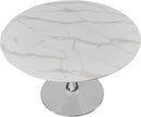 Tulip Chrome Dining Table (3 Boxes) - NY Furniture Direct (NY)