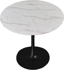 Tulip Matte Black Dining Table (3 Boxes) - NY Furniture Direct (NY)