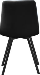 Annie Black Velvet Dining Chair - NY Furniture Direct (NY)