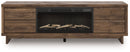 Zadilyn 72" TV Stand with Electric Fireplace