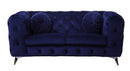 Acme Furniture Atronia Loveseat in Blue 54901