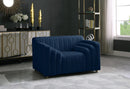 Naya Navy Velvet Chair