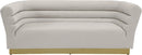 Bellini Cream Velvet Sofa