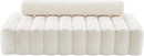 Melody Cream Velvet Sofa