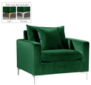 Naomi Green Velvet Chair