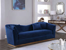 Arabella Navy Velvet Sofa