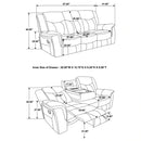 Conrad Reclining Sofa Set