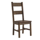 Coleman Dining Side Chairs Rustic Golden Brown (Set of 2) - NY Furniture Direct (NY)
