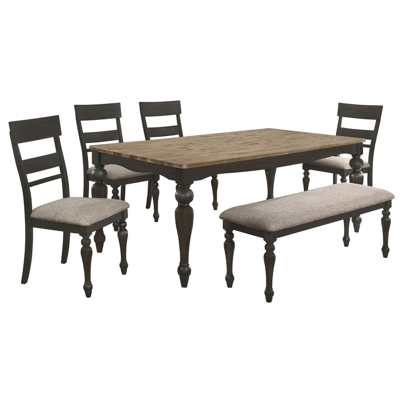 Bridget 6 Pc Dining Set