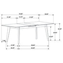 Crestmont 5 Pc Dining Set - NY Furniture Direct (NY)