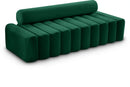 Melody Green Velvet Sofa