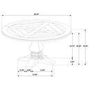 Florence 7 Pc Dining Set - NY Furniture Direct (NY)