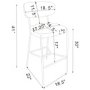 Elison Bar Stool - NY Furniture Direct (NY)