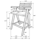 Kane Bar Stool - NY Furniture Direct (NY)