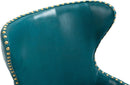 Hendrix Blue Faux Leather Office Chair