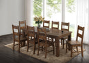 Coleman Rectangular Dining Table Rustic Golden Brown - NY Furniture Direct (NY)