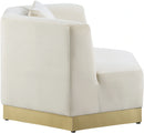 Marquis Cream Velvet Chair