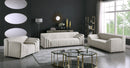 Naya Cream Velvet Chair