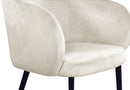Louise Cream Velvet Dining Chair