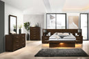 Jessica Bedroom Set with Nightstand Panels - NY Furniture Direct (NY)