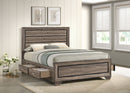 Kauffman Panel Platform Storage Bed