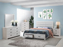 Brantford Wood Storage Panel Bed