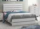 Brantford Wood Storage Panel Bed