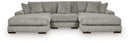 Lindyn Sectional with Double Chaise - NY Furniture Direct (NY)