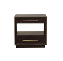Durango 2-drawer Nightstand Smoked Peppercorn - NY Furniture Direct (NY)