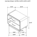 Amsbury Nightstand - NY Furniture Direct (NY)