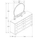 Arini Dresser With Mirror - NY Furniture Direct (NY)