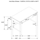 Arini Vanity Table - NY Furniture Direct (NY)