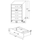 Lucia Chest of Drawers