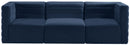 Quincy Navy Velvet Modular Sofa