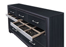 Naima Black Dresser - NY Furniture Direct (NY)