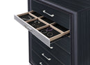 Naima Black Chest - NY Furniture Direct (NY)