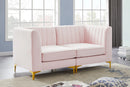 Alina Pink Velvet Modular Sectional